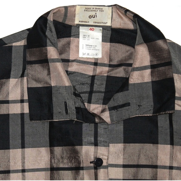 Silk Blouse from France - Picture 2 of 2